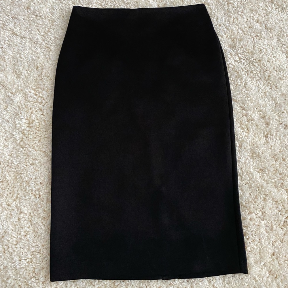 New York & Company Black Midi Pencil Skirt